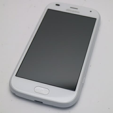 らくらくスマートフォン F-42A ホワイト docomo 中古 スマホ 白ロム 富士通【新品同様】保証付き 赤ロム保証