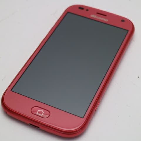 らくらくスマートフォン F-42A ピンク docomo 中古 スマホ 白ロム 富士通【超美品】保証付き 赤ロム保証