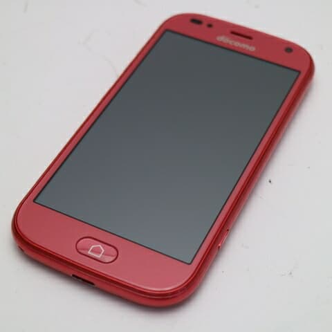 らくらくスマートフォン F-42A ピンク docomo 中古 スマホ 白ロム 富士通【超美品】保証付き 赤ロム保証