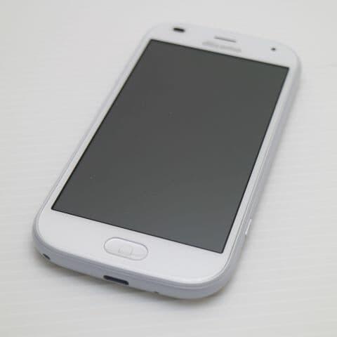 らくらくスマートフォン F-42A ホワイト docomo 中古 スマホ 白ロム 富士通【新品同様】保証付き 赤ロム保証