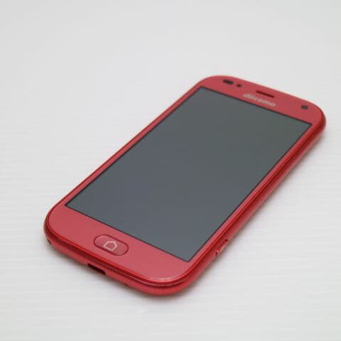 らくらくスマートフォン F-42A ピンク docomo 中古 スマホ 白ロム 富士通【新品同様】保証付き 赤ロム保証
