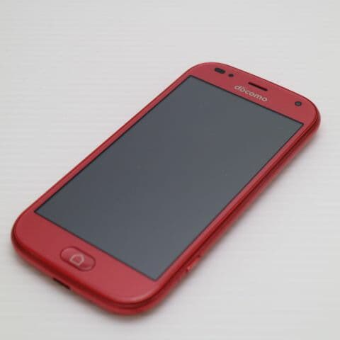 らくらくスマートフォン F-42A ピンク docomo 中古 スマホ 白ロム 富士通【新品同様】保証付き 赤ロム保証