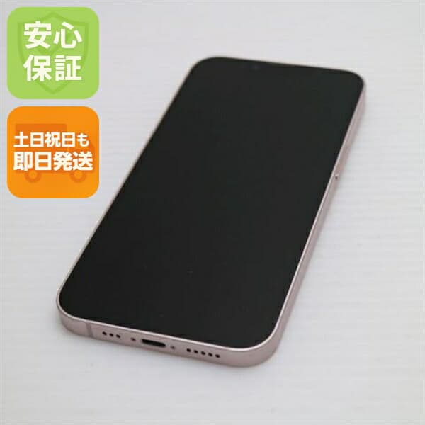 iPhone 13 512GB ピンク SIMフリー 中古 白ロム【美品】保証付き 赤ロム保証