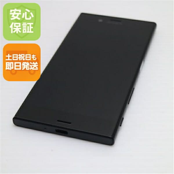 Xperia XZs SOV35 ブラック au 中古 スマホ SONY 白ロム【超美品】保証付き 赤ロム保証