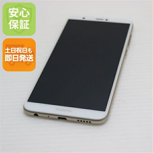 HUAWEI nova lite 2 ゴールド SIMフリー 中古 スマホ スマホ 白ロム HUAWEI【超美品】保証付き 赤ロム保証