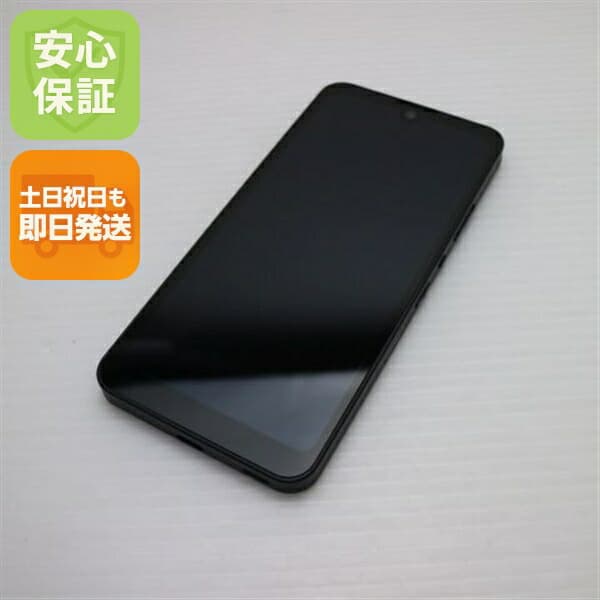 AQUOS wish チャコール SIMフリー 中古 スマホ 白ロム【新品同様】保証付き 赤ロム保証