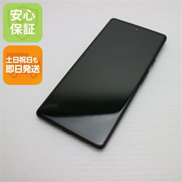 Pixel 6 128GB ストーミーブラック SIMフリー 中古 Google【超美品】保証付き 赤ロム保証