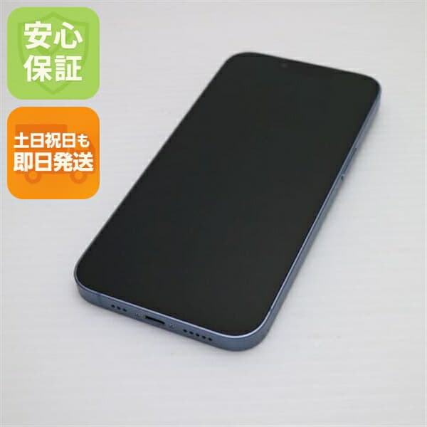 iPhone 14 512GB ブルー SIMフリー 中古 スマホ【超美品】保証付き 赤ロム保証