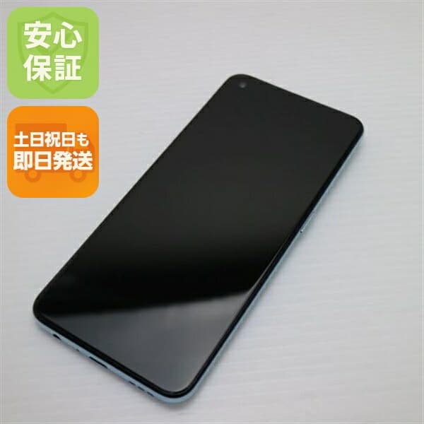 OPPO Reno5 A アイスブルー SIMフリー 中古 白ロム【新品同様】保証付き 赤ロム保証