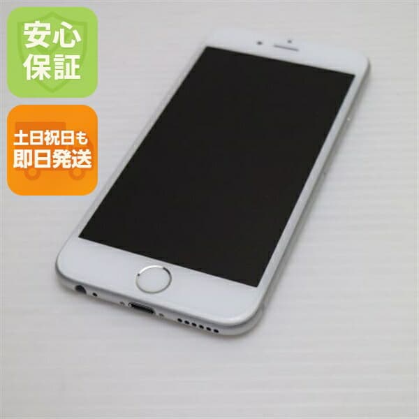iPhone 6 16GB シルバー SoftBank 中古 スマホ Apple 白ロム【新品同様】保証付き 赤ロム保証
