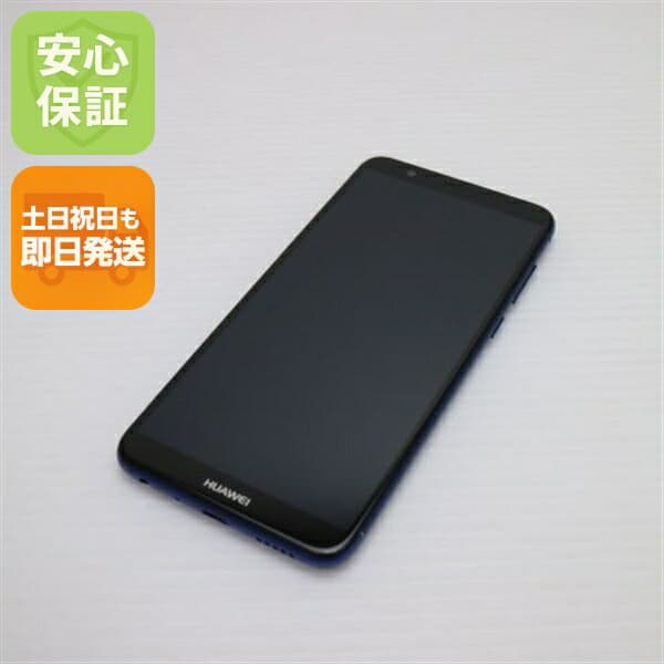 HUAWEI nova lite 2 ブルー SIMフリー 中古 スマホ スマホ 白ロム HUAWEI【超美品】保証付き 赤ロム保証
