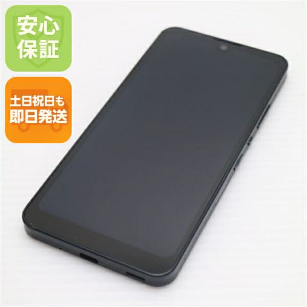 AQUOS wish A104SH チャコール SoftBank 中古 スマホ 白ロム【美品】保証付き 赤ロム保証