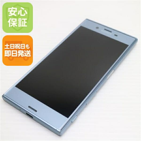 Xperia XZs SOV35 ブルー au 中古 スマホ SONY 白ロム【超美品】保証付き 赤ロム保証