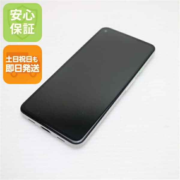 Pixel 4a 128GB クリアリーホワイト SoftBank 中古 Google (5G) スマホ【美品】保証付き 赤ロム保証
