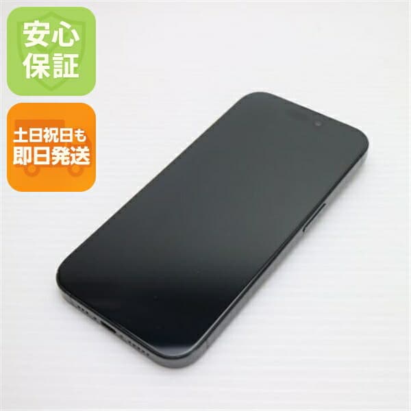 iPhone 15 Pro 128GB ブラックチタニウム SIMフリー 中古 スマホ Apple【新品同様】保証付き 赤ロム保証