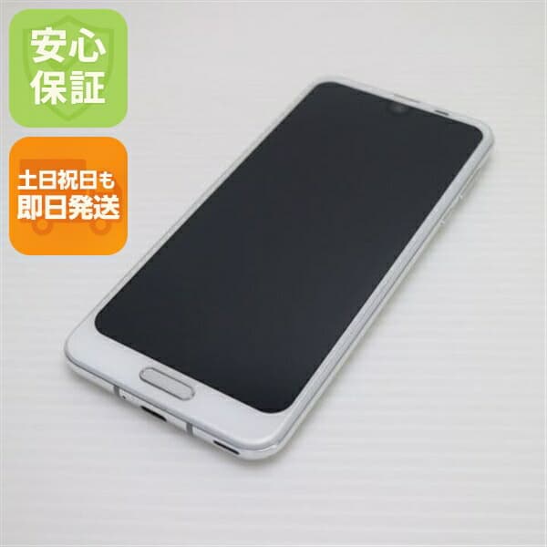 AQUOS R2 706SH ホワイト SoftBank 中古 スマホ スマホ 白ロム SHARP【美品】保証付き 赤ロム保証