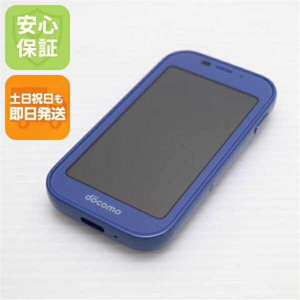 SH-03M ブルー docomo 中古 白ロム【新品同様】保証付き 赤ロム保証