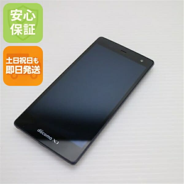arrows NX F-01F ブルーブラック docomo 中古 スマホ FUJITSU 白ロム【美品】保証付き 赤ロム保証